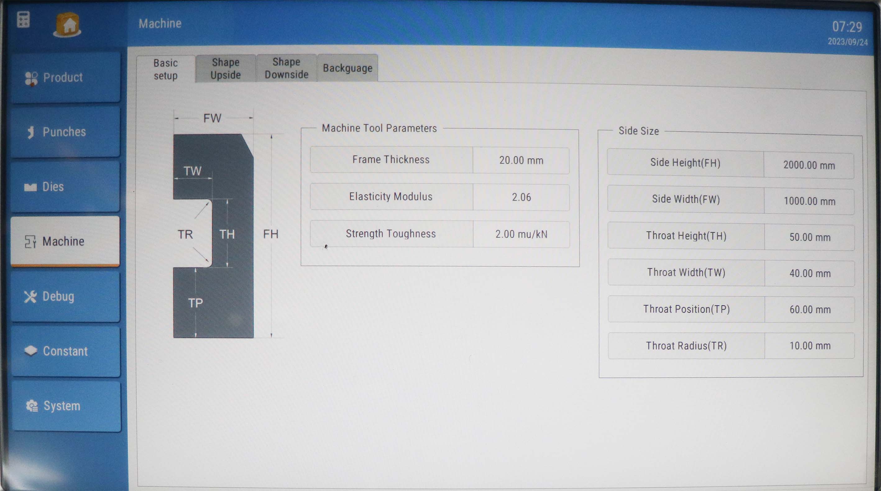 MT-15 CNC control system
